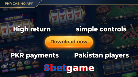 Main screen of 8Betgame gamedownload page for PK players