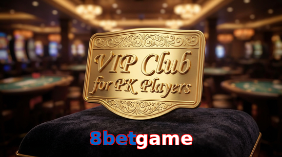 Main screen of 8Betgame vip page for PK players